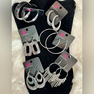 Bulk Lot of 6 pair fashion earrings